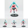 Hatsune Miku Pvc Model Ornament With Traditional Kimono For Home And Office Display