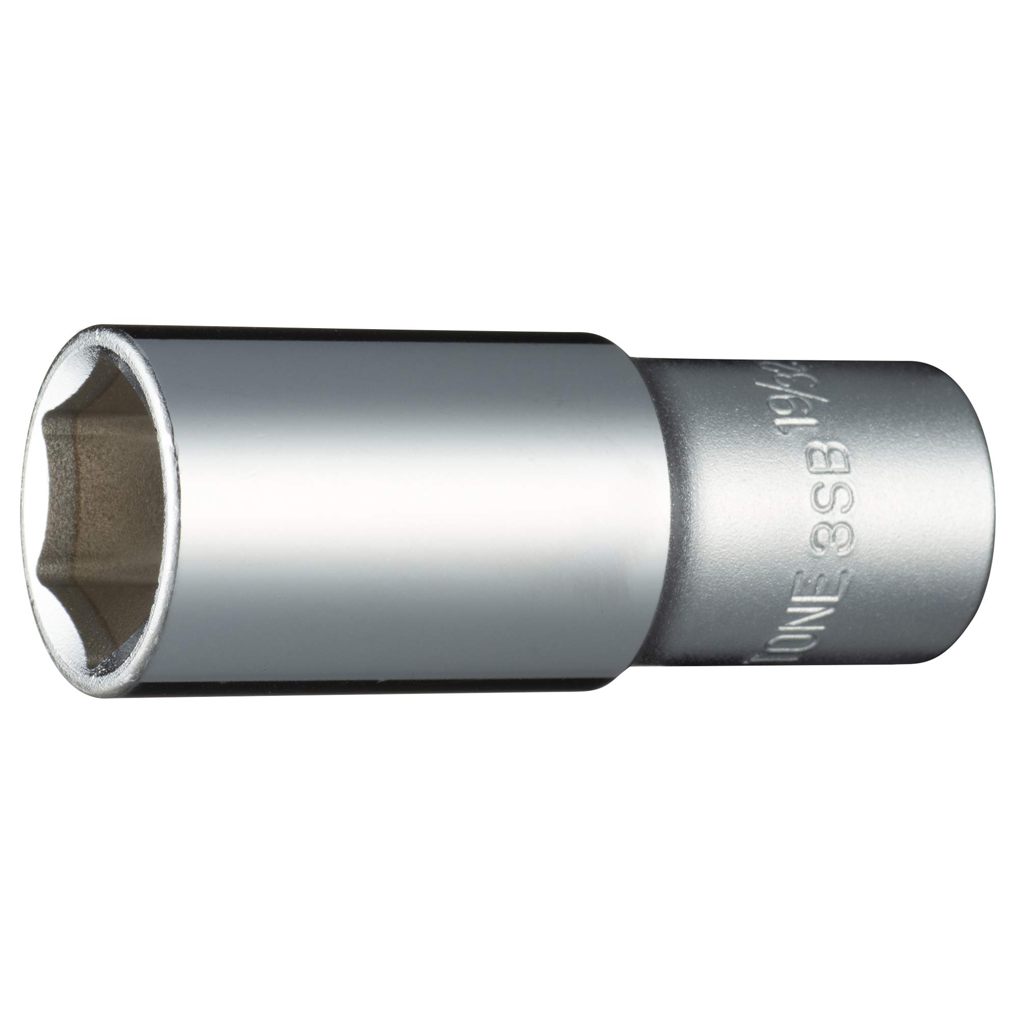 

Tone Deep Socket Width 3SB-19L (Hex), 9.5mm (3/8 ) Drive, 19/32