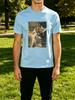 Unisexs Tee Retro Vintage Gangster Cats Gun And Cigarette Print Cotton Short Sleeve Male Streetwear Summer Daily Casual Outdoor Top