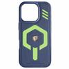KIGC For iPhone 16 Pro Case Compatible with MagSafe Leather+PC+TPU Phone Cover