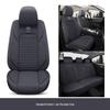 Universal Breathable Linen Seat Cover Set for Five-Seater Cars - Durable and Fully Enclosed