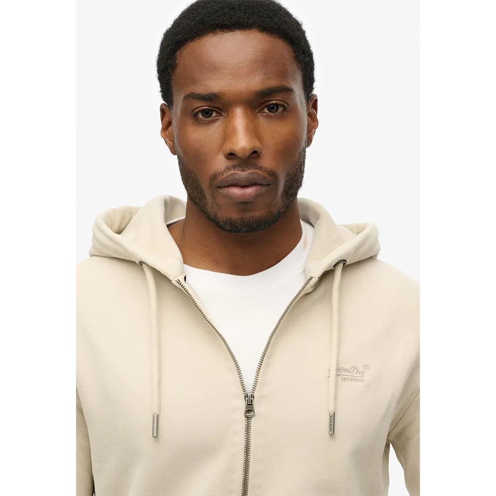 Superdry Kapuzenpullover mit Reißverschluss Essentials Logo