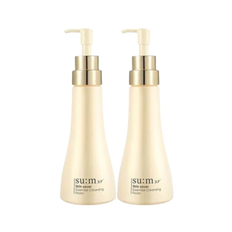 Su:m37° Skin Saver Essential Cleansing Foam 250ml | Gentle Foaming Cleanser for Sensitive Skin / Daily Pore Care