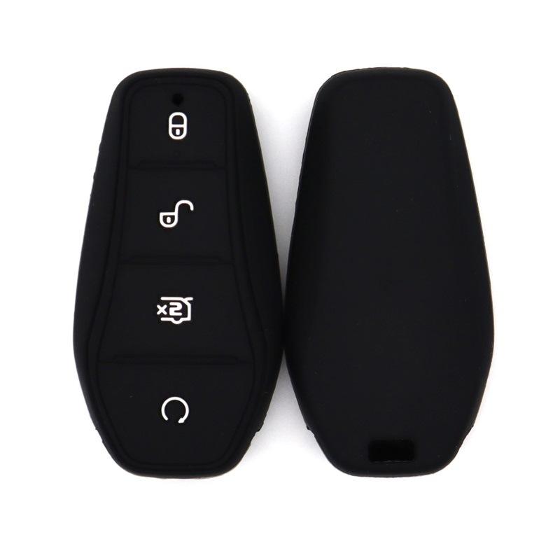 Silikon bilnøkkeldeksel passer for BYD SONG QIN plus Dolphin ATTO3 selnøkkel fjernkontroll deksel