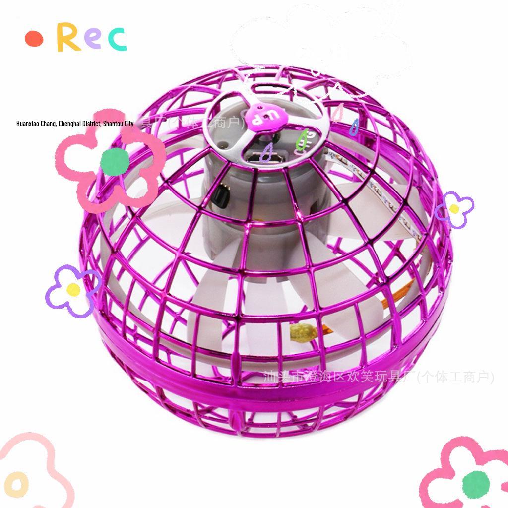Luminous UFO Gyroscope Spinning Flying Ball Toy with Remote Control