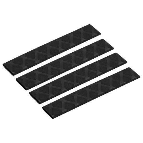 

uxcell Drumstick Tape, 18mm Diameter, Set of 4, Drumstick Grip Heat Shrink Wrap, Anti-Slip, for Drums and Percussion, Black