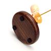 Creative Upside Down Brass Incense Holder Wooden Incense Burner Incense Plate Ash Catcher Buddhism Supplies Home Decor