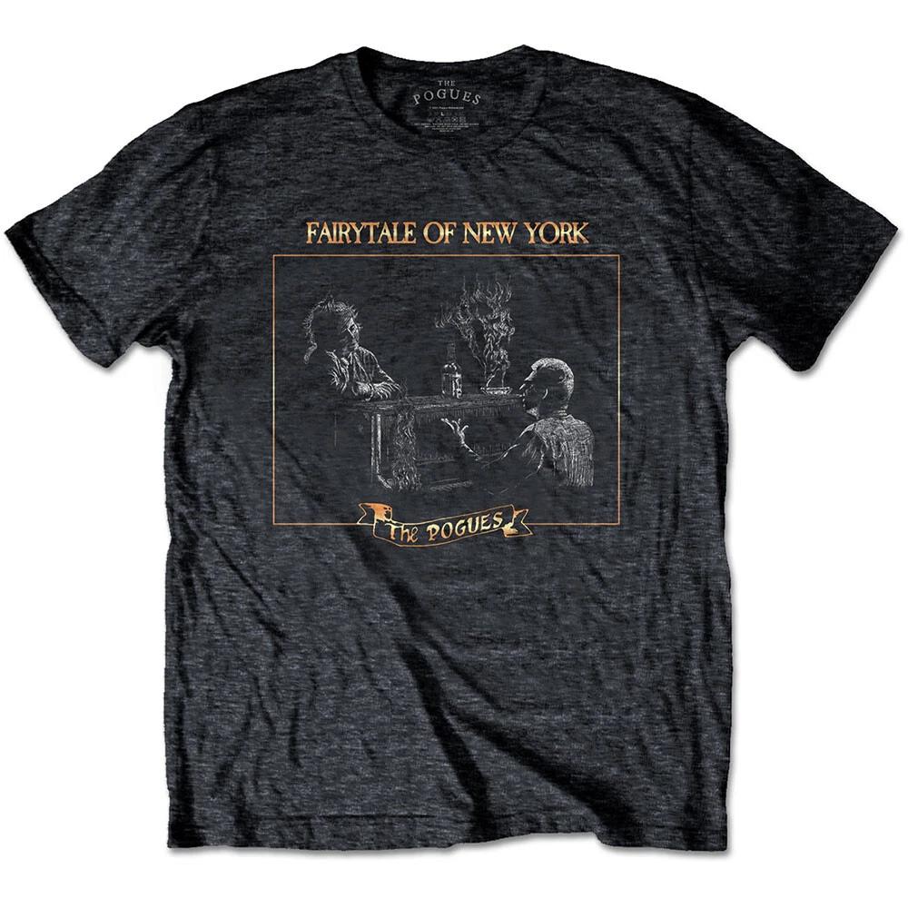 The Pogues - Fairytale Piano - Black t-shirt S