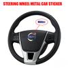 Per Volvo RDESIGN XC60 XC90 V60 V40 XC40 V50 S60 V70 V90 S90 T6 Coprimozzo Centrale Volante Auto Adesivo Emblema Decorazioni Accessori