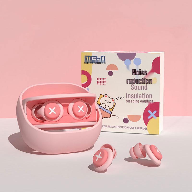 Silicone Noise Cancelling Sleep Earplugs - Strong Sound Insulation for Sleeping