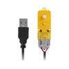 For Deceleration Motor LA001 Single Shaft Motor 5V 59RPM Home Automation Printer Assembly Projects Accessories