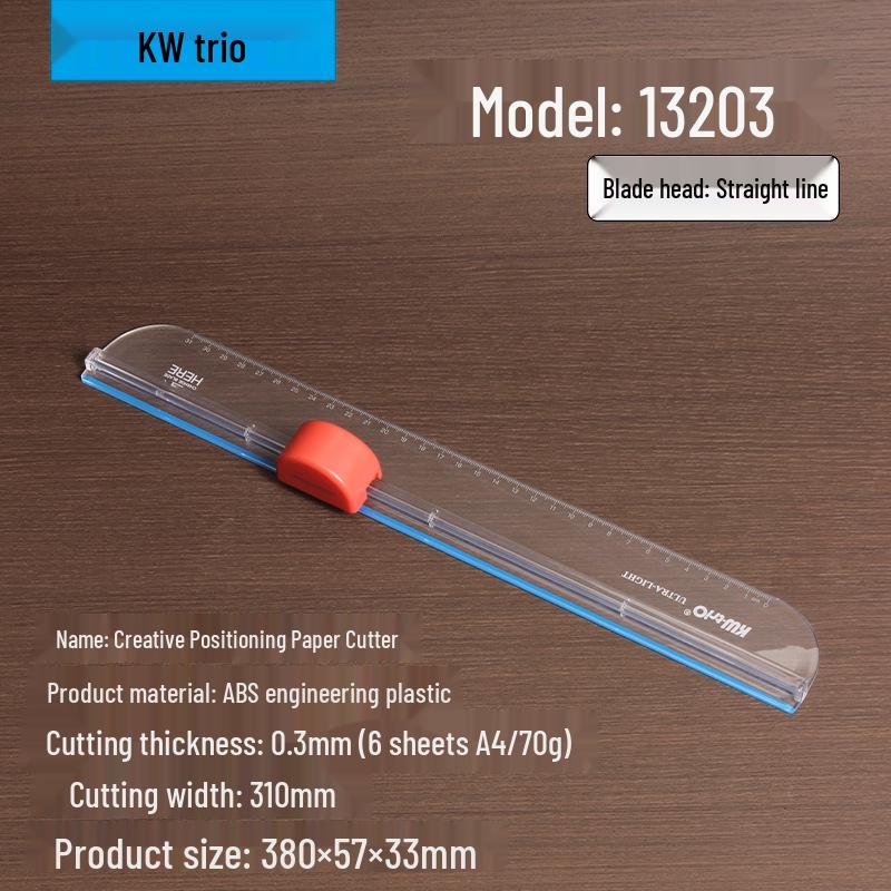 Kede You Multi-Head 4-in-1 Paper Cutter A3/A4 Photo Manual 6-Page Capacity