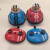 Duo Toy Car Battle Game Super Bumper Car Battle Pop Up Doll Crash Bounce Ejection Light Kids Remote Control CARS Gifts