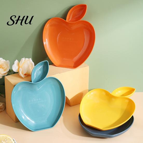 Modern Serving Plate Fruit Shape Dish Sauce Vinegar Holder Food Grade Multi-functional Dumpling Cold Dishwasher Safe Tray Dishes Snack Dessert
