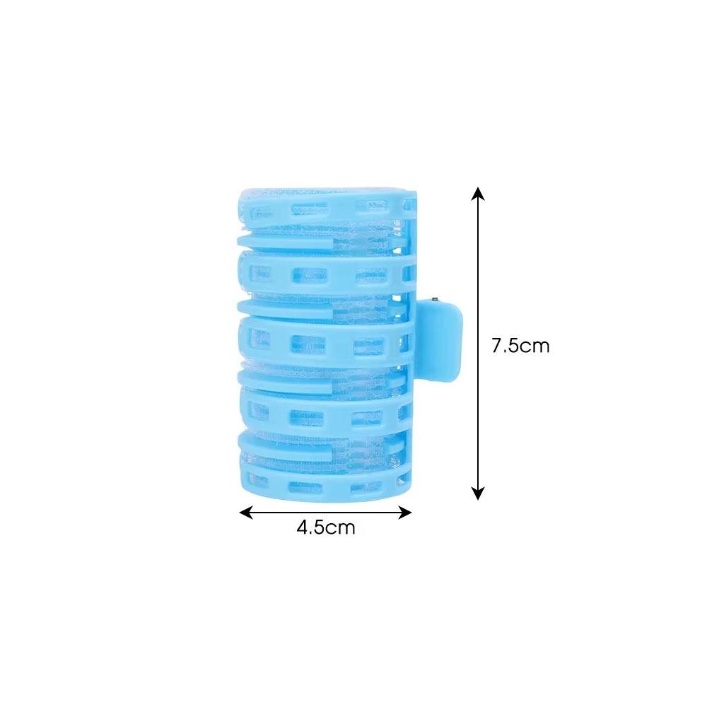 

Fluffy Hair Air Bangs Curling Tube Self-adhesive Eight-character Bangs Curling Hairdressing Tools Blue-L