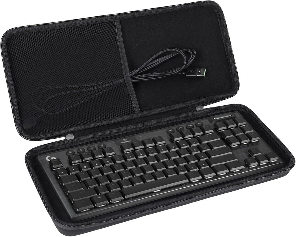 co2CREA Storage Case Compatible with Logitech G G915 TKL/G913 TKL Gaming Keyboards (for G915 X LIGHTSPEED TKL/G913 TKL) (Case Only)
