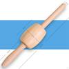 Embossed Rolling Pin Accessories 12 inch Sturdy Gifts Professional Kitchen Essential Roller for