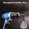 Hexagon Shank Universal Deburring External Chamfer Drill Bits Remove Burr for Metal Bolt Thread Repair Power Tools