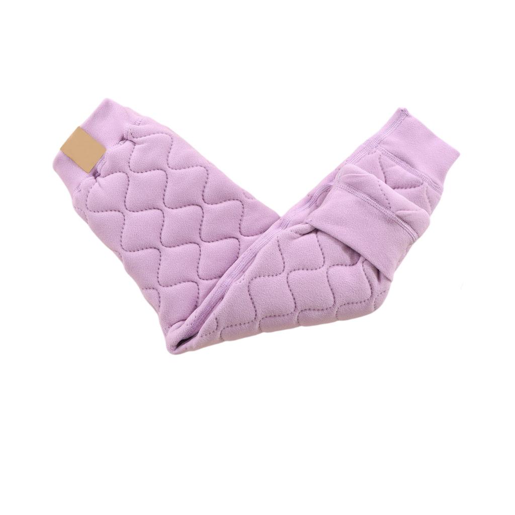 Vinter Pojkar Och Flickor Enkla Byxor Varma Byxor Tjocka Byxor Leggings
