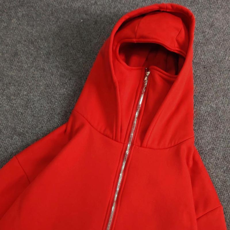 Jesienno-zimowa casualowa moda w stylu europejskim i amerykańskim, męska i damska bluza z kapturem z nadrukiem, z podwójnym kapturem i podwójną kieszenią