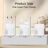 66W Ultra-Fast Charging Adapter with EU/US/UK Plug for Apple, Huawei, Xiaomi Phones