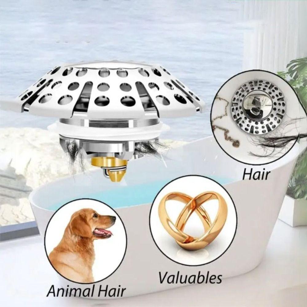 Leak-proof Design Detachable Drain Stoppers Quick Water Flow Drain Stoppers  Shower Drains