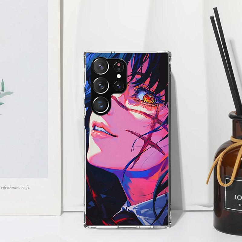 C-Chainsaw Mans Yoru War Devil Phone Case For Samsung Galaxy S26 S25 Edge S24 FE S23 S22 Ultra S21 Plus S20 + Art Fundas Back Co