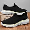Fashion Running Shoes Men Lightweight Mesh Comfortable Flat Casual Walking Shoes Slip On Unisex Sneakers for Men Lightweight Casual Shoe