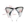 Animal Cosplays Headband Furry Ears Hair Accessories Hair Clip for Women Girls