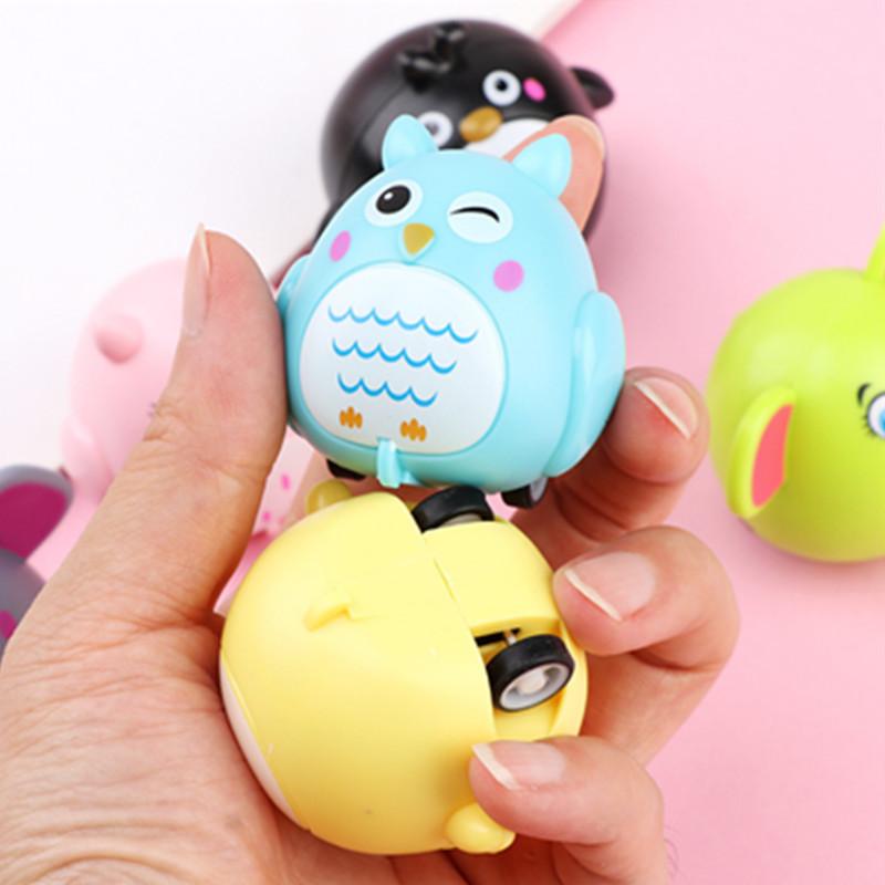 Cartoon Mini Simulation Animal Pull Back Car Drop Inertia Car Boys And Girls Children'S Toys