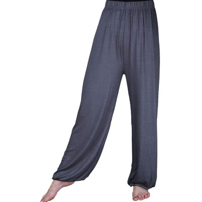 Pantalon lanterne Tai Chi Unisexe - Coupe ample Vêtements de Fitness et de Performance pour Printemps/Été