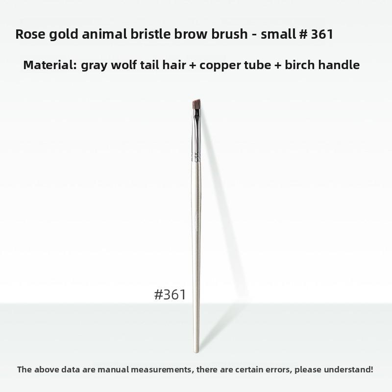 1PC GUOXIAONIU Super Thin Eyeliner Brush Portable Eyebrow Brush The Eyes Place Precise Detail BrushMultipurpose Cosmetic Tool