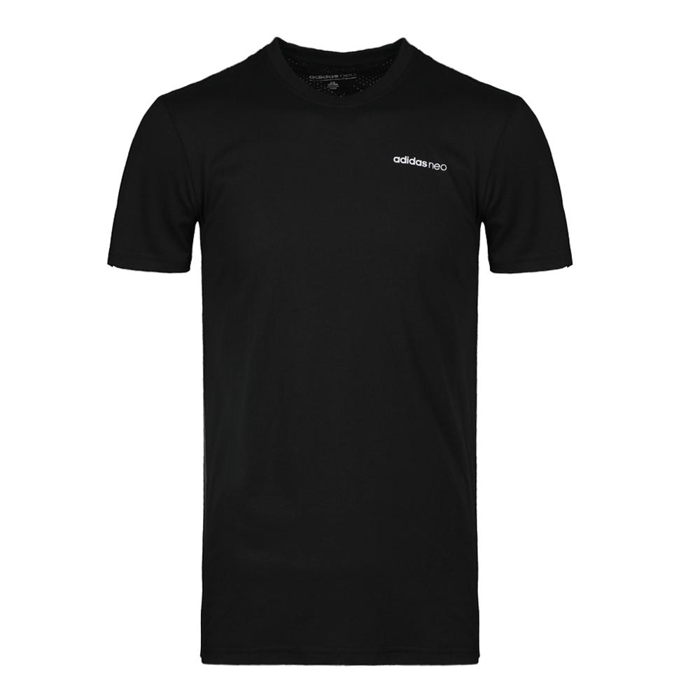 Adidas Neo M Fav Tee 3 Simple Cotton Crew Neck Short Sleeve T-Shirt Men Tops Black DT8308 3XL