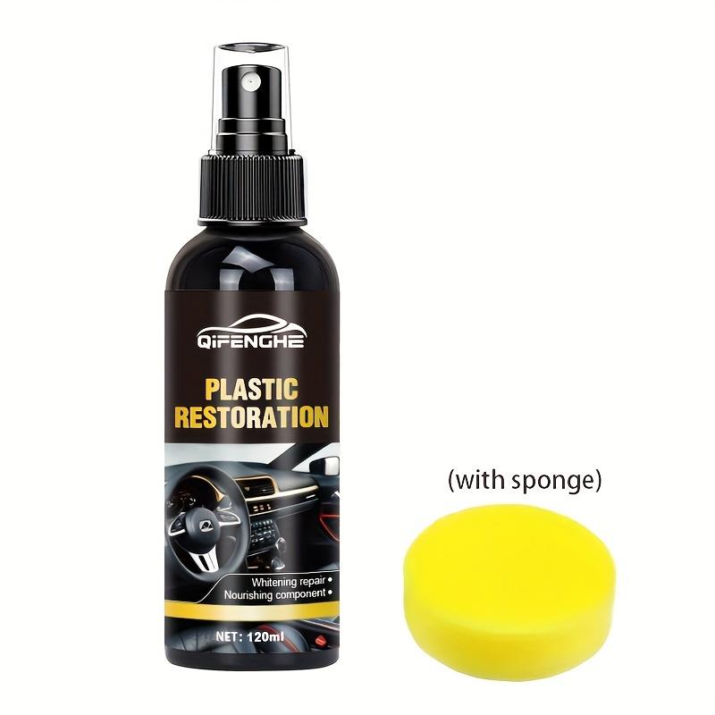 

4,05 унции Автомобильное пластиковое ремонтное покрытие, кристаллическое покрытие, восковая панель, средство для ремонта автомобильного внутреннего покрытия