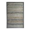 Rug - THEDECOFACTORY - RECYCLE LINES - 120x170 Cm - Beige and Black - Stripes Pattern
