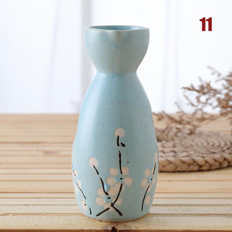 Maneki Neko Japonez Ceramic Retro Sticlă de Sake 150ml Tokkuri Pisică Norocoasă Gheișă Sakura Lichior Distribuitor de Sake Pahare Sticlă de Vin