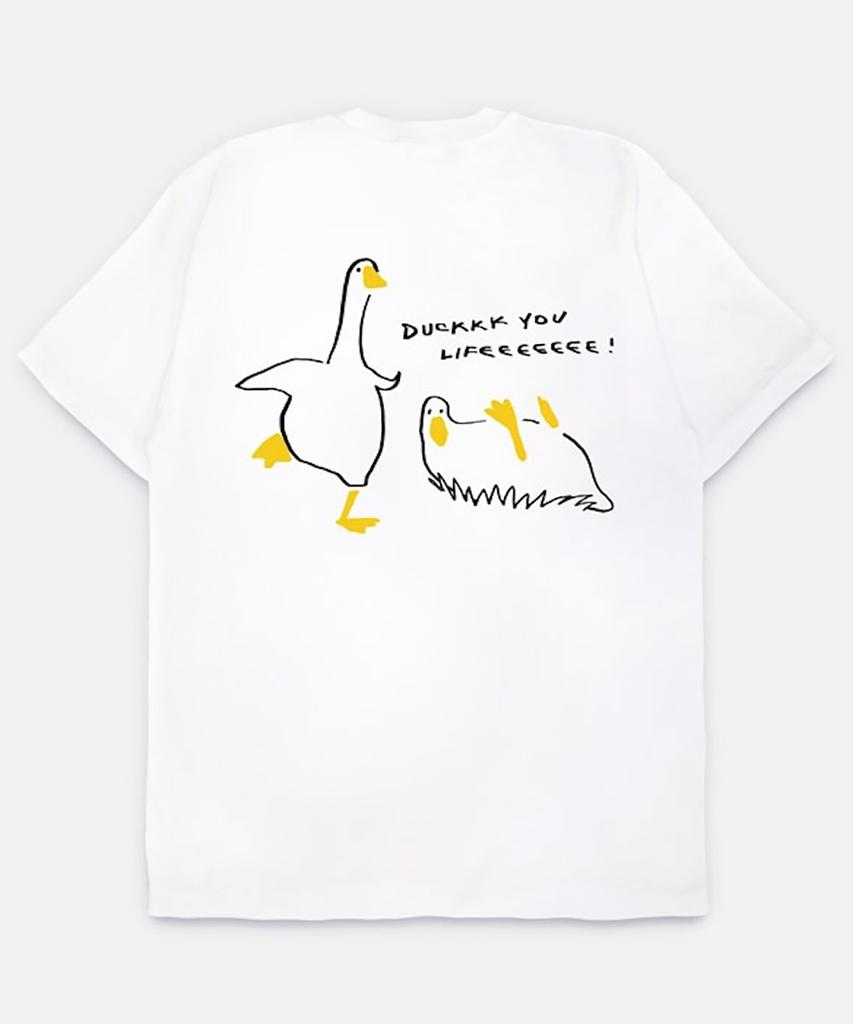 Artist Ttunu Wan, Duckkk You Lifeeeeeee! Short-Sleeved T-Shirt