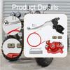 22mm Handlebar Brake Lever Clutch Kit with Cable and Caliper