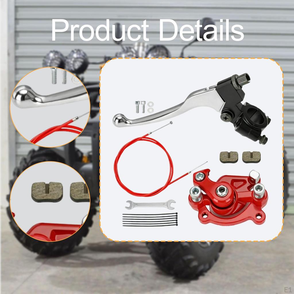 22mm Handlebar Brake Lever Clutch Kit with Cable and Caliper