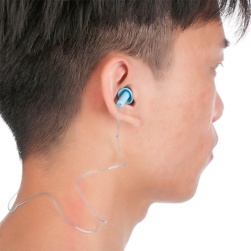 Sleep Earplugs Hearing Waterproof Earplugs with Rope Silicone Ear Plugs Nasal Clip Swim Ear Plugs