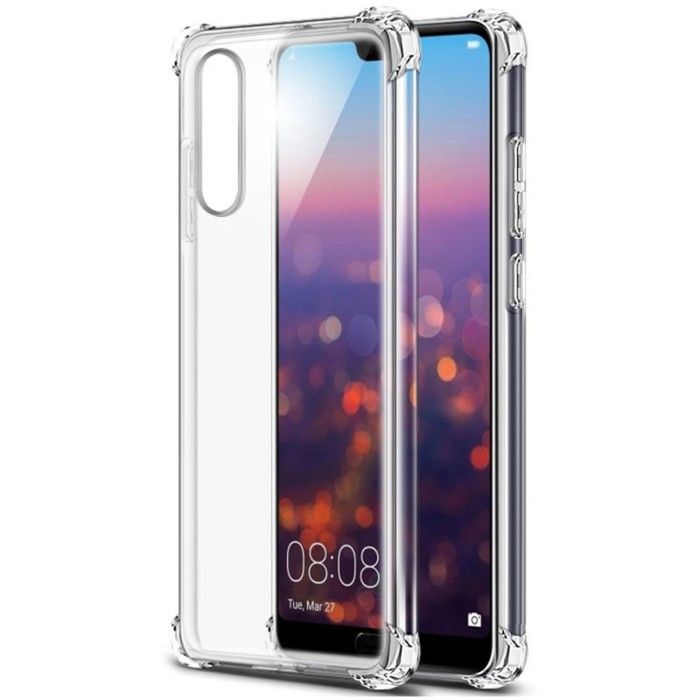 Coque silicone transparente - Huawei - P20 - Antichoc - Résistante aux rayures - Souple