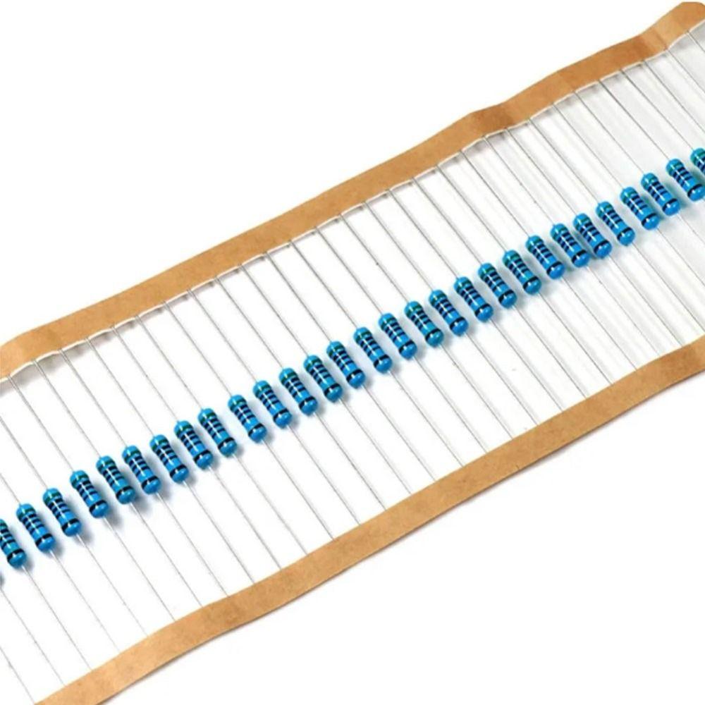 100PCS 1000 Ohm 1k Ohm Resistor High-precision 1/4W Resistors Metal Film Resistor  Electronics