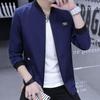 Spring and Autumn Jacket All Match Slim Baseball Jacket Casual Stand Collar Zipper Thin Jacket Outdoor Sports Jacket