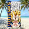 Animation Beach Towels Thickened Microfiber Quick-Drying Bath Towels Outdoor Travel Towels Can Be