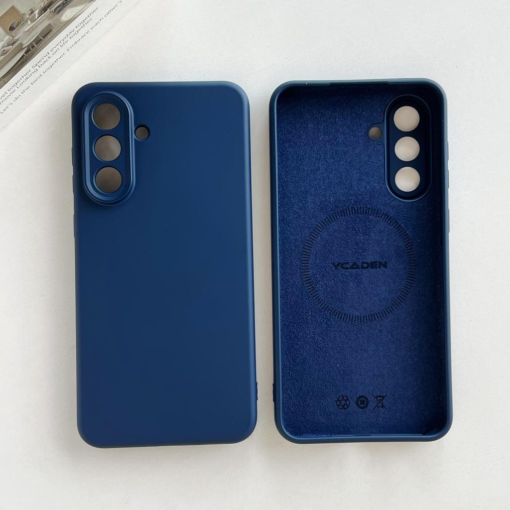 For Magsafe Matte Silicone Original Case For Samsung S26 S25 S24 S23 S22 Plus Ultra A56 A16 A55 A54 Magnetic Shockproof Cover