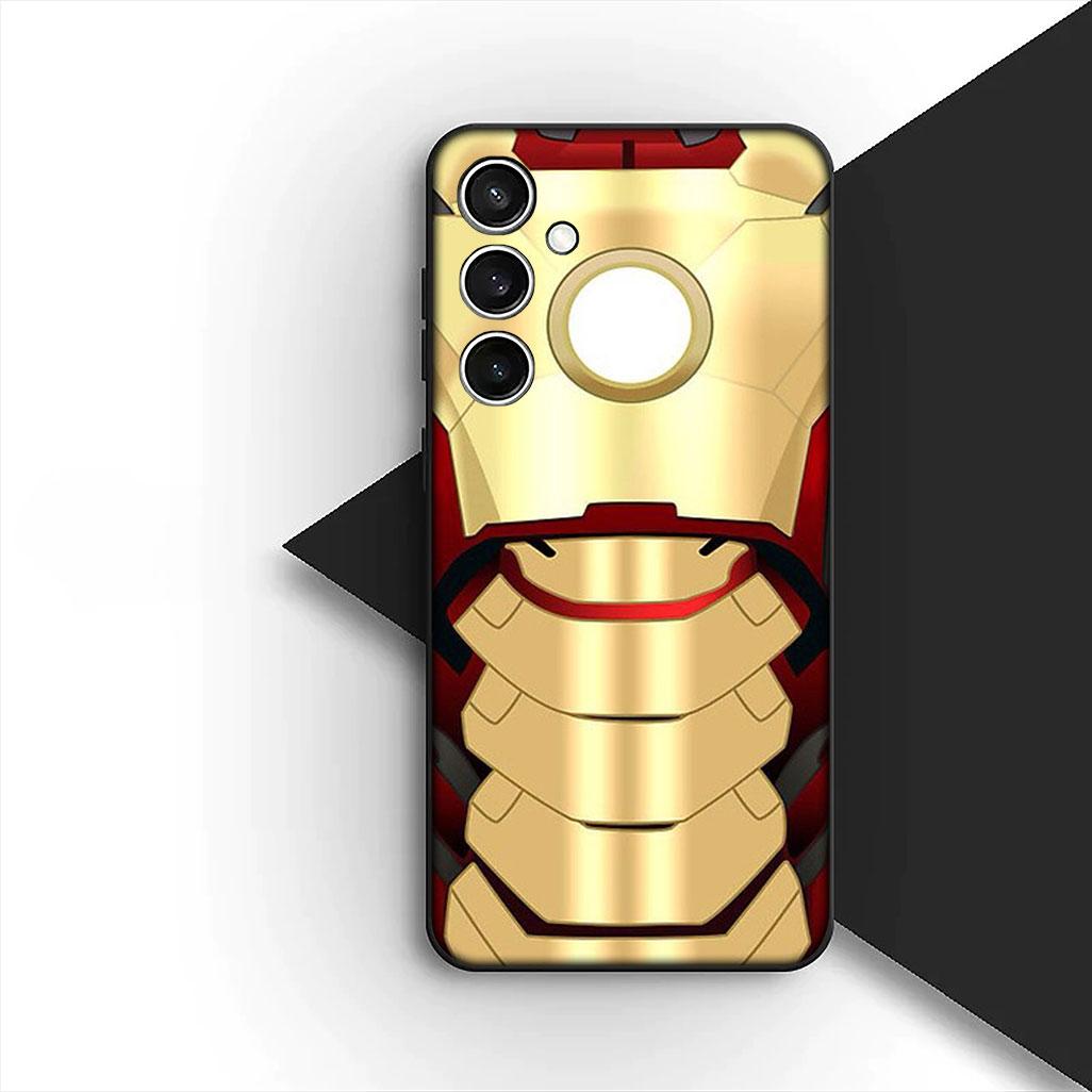 

Cover for Samsung Galaxy A35 A36 A55 A26 A05 A06 A14 A50 A51 A53 A54 A12 A13 A23 Casing Phone Case IronMan Marvel Hero Iron Man Galaxy A05