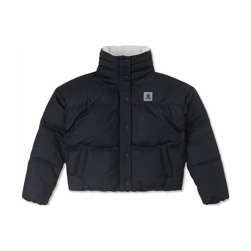 

New Converse Down Jacket Women s Black 10025204-A01 XL