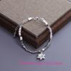 VENTFILLE 925 Sterling Silver Irregular Natural Pearls Letter Bracelet for Women Girl Bead Grace Lucky Jewelry Gift Dropshipping
