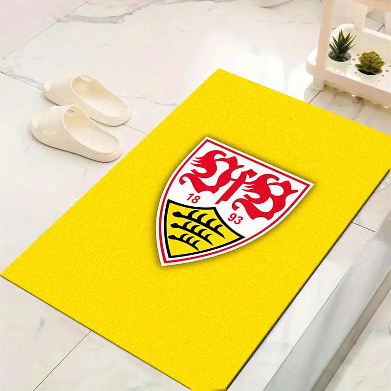 Stuttgart Football Club Carpet Rug for Living Room Bedroom Home Sofa Decoration, Kids play Non-slip Floor Mat