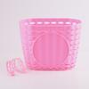 Bicycle Basket Hollow Plastic Basket Easy Install Quick Released Basket Suitable for Any Type of Bikes